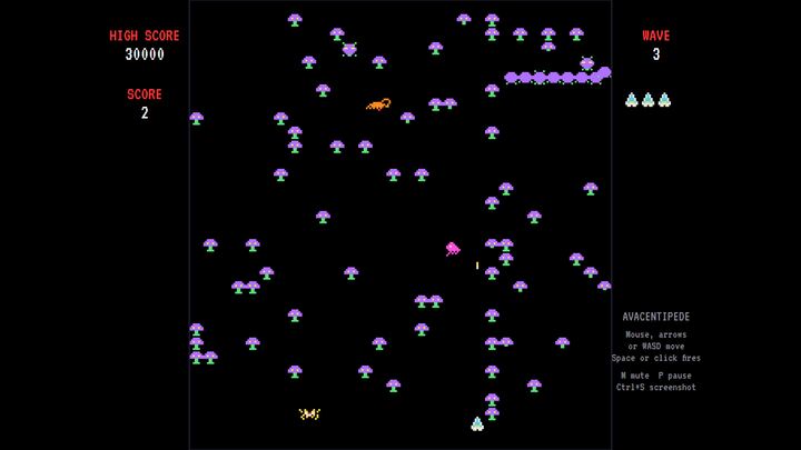 AVACentipede gameplay