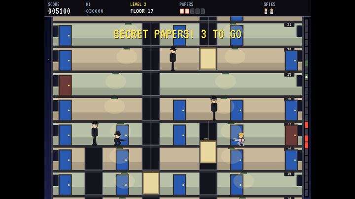 AVAElevatorAction gameplay