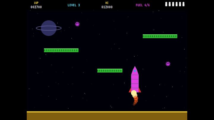 AVAJetpac gameplay