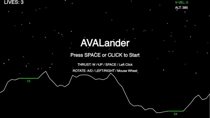 AVALander gameplay