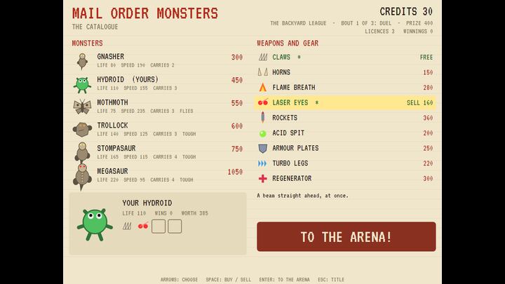AVAMailOrderMonsters gameplay