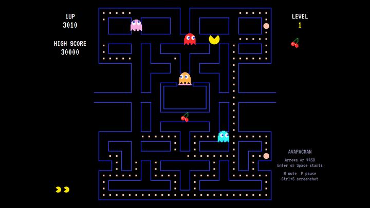 AVAPacMan gameplay