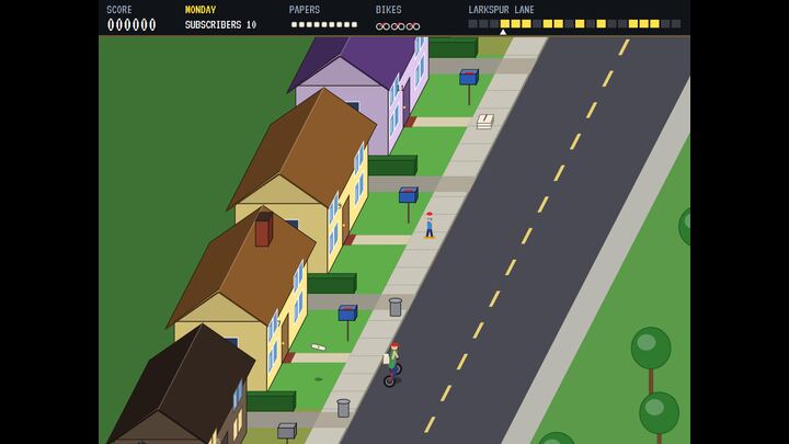 AVAPaperboy gameplay