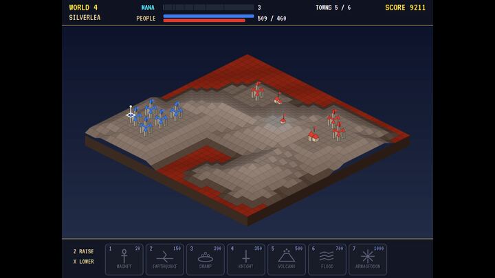 AVAPopulous gameplay