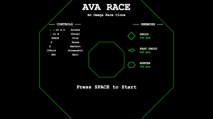 AVARace gameplay