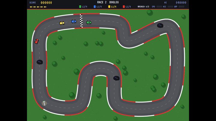 AVASuperSprint gameplay